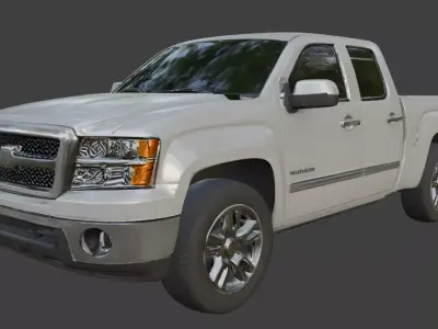 Pickup Truck 3D Model 3D model order