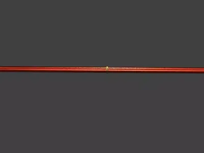 Asiatic fantasy spear Free low-poly 3D model