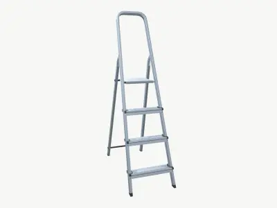 Ladder Stand Low-poly 3D model