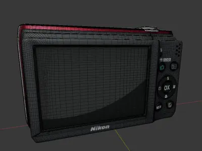nikon camera 3D model