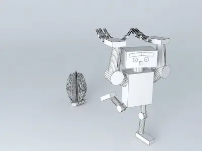 Cave Bot Vr.3 Free 3D model