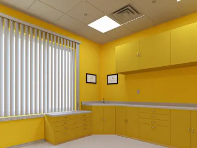  Empty Pediatric Medical Office 