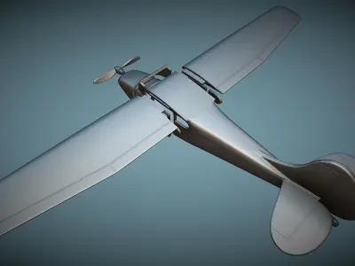 Cessna 170B - 3D Printable Model 3D print model