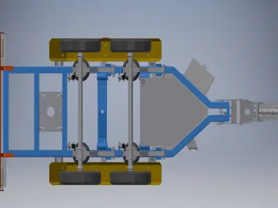 Semi-trailers 3d model 3D model