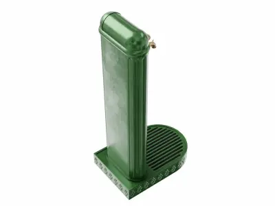 Manual water pump 3D model purchase