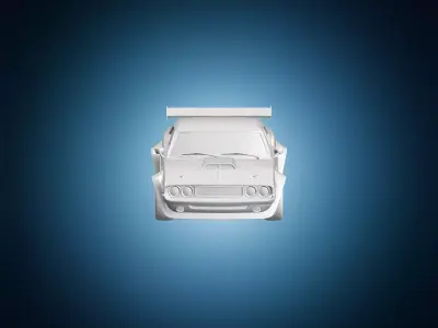 Sports Car 3D Print Model 3D print model