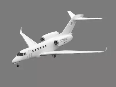 Cessna Citation X 3D model by velychko-3d-studio