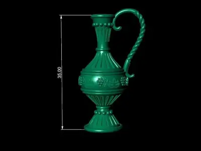 Jug pendant 3D print model