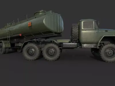 Zil 131 Fuel Tank 3D model