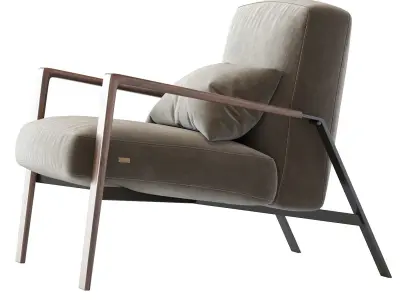 Luis Nicoline Armchair 3D model