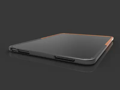 Cover for iPAD 11 pro 2020 divide in two part for 3D print model