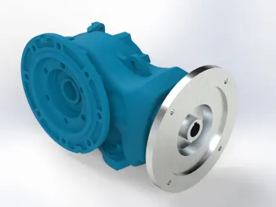 Gearbox-En 5-250-Pam 100112 B 5 Free 3D model