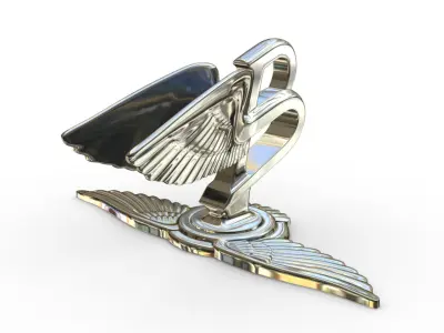 bentley logo 3D model from CGTrader