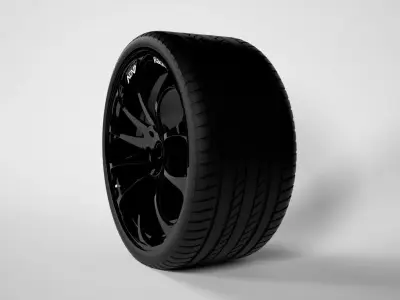 Advan Rims 3D model