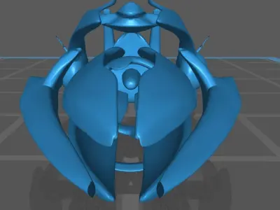 Starcraft Carrier 3D print model