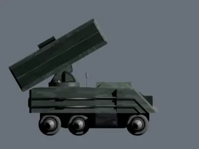 Missile Launcher V1 3D model