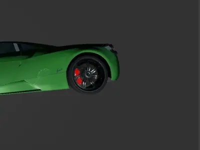 Pagani Huyara Free 3D model