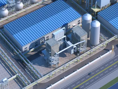 Coal Chemical Industry 3D model
