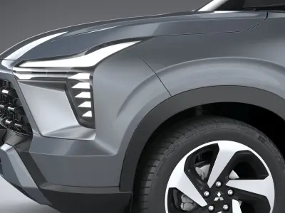 Mitsubishi Xforce 2024 3D model purchase
