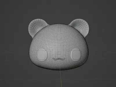 Cute Bear 3D model
