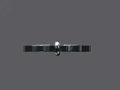 Antique celtic cross 3D print model