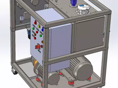 generator model 3D model