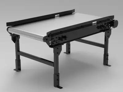 Conveyor Belt System 3D print model