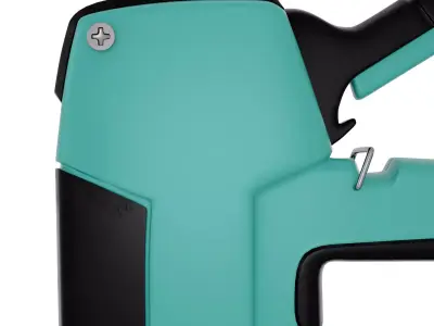 Electric stapler gun 3D model