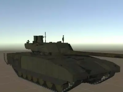 T14 Armata 3D model