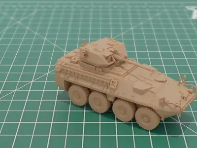 M1296 Stryker Dragoon IFV 3D Printer STL 3D print model