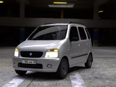 Suzuki Wagon R 3D model