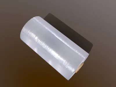 Roll film 200X200X400 Low-poly 3D model