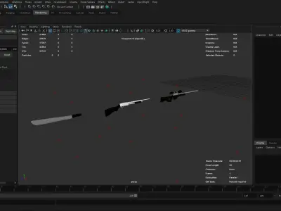 WEAPON PACK Free 3D model