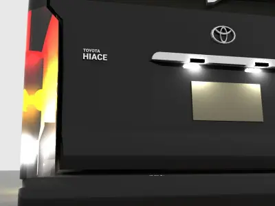 Toyota Van 3D model