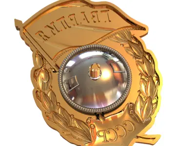 12 sets of Russian medals 3D print model
