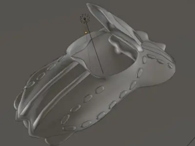 space craft  Low-poly 3D model purchase