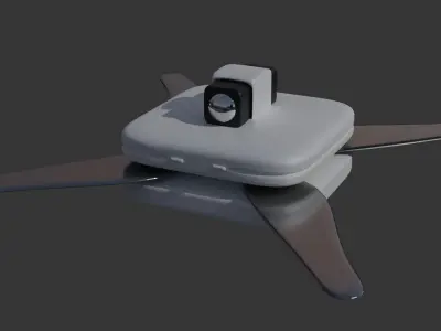 Drone remote control device 3D model