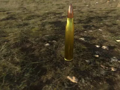 Ammo 556mm NATO 3D model