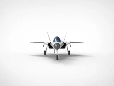 F-35 Lightning II Stealth fighter 3D model by Hafcoy