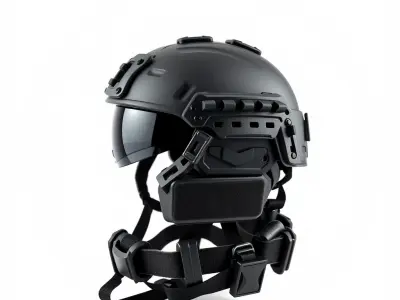 Tactical Military Helmet D Model Pack Low-poly 3D model purchase