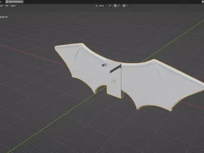 Custom3Dprint Minifigure Accessory - Minifigure Wings S1 - 07 3D print model