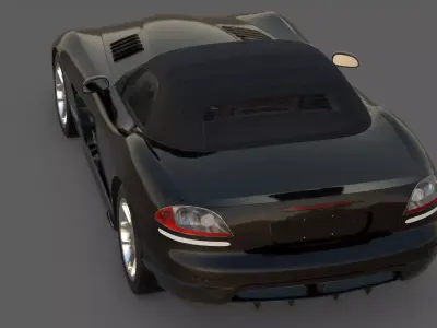 2003 Dodge Viper SRT10 3D Model Viper Returns with a Vengeance 3D model