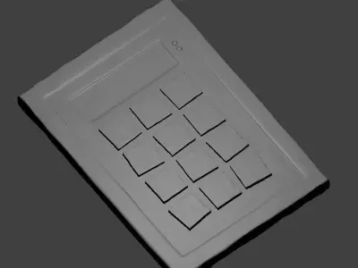 Code Lock 3D model purchase