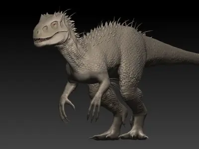 Indominus rex 3D model get