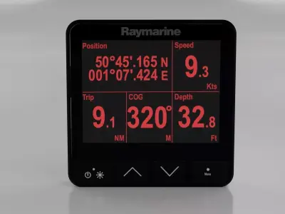 i70 Raymarine display 3D model