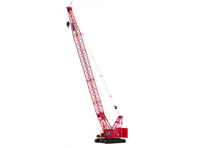 Manitowoc MLC100 Crawler Crane 3D model