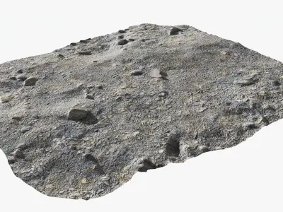 Ground Gravel Collection StemCell 3D model