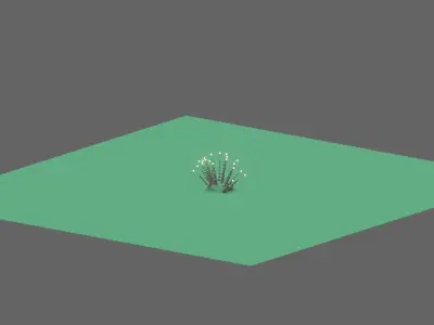 For Anime in Blender - Tutorial File - Particles on Particles 3D model