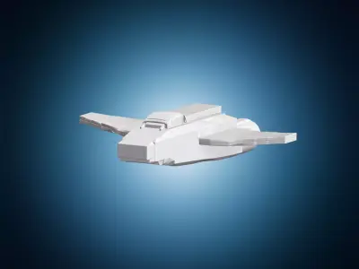 LEGO Spaceship 3D Print Model 3D print model