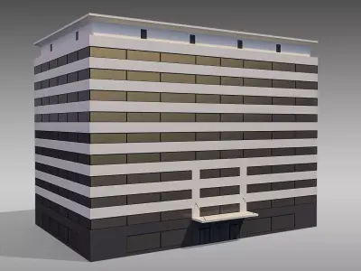 Commercial Building 014 3D model